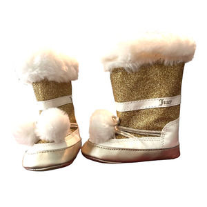 Juicy Couture Fur Boots Toddler Size 3